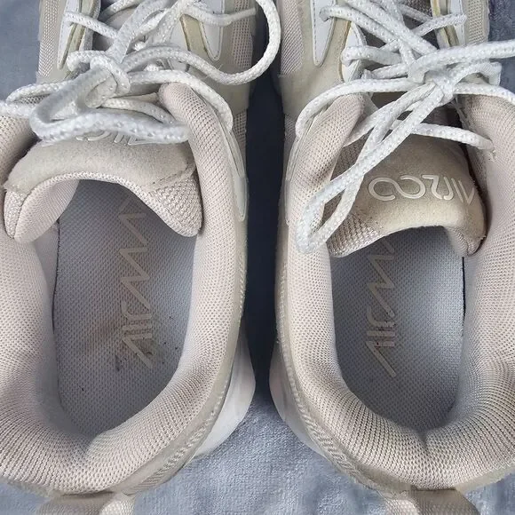 Nike Air Max 200 Womens Size 10 White And Beige Mesh Trainers Low‎ Top Dad Shoes - Picture 7 of 8